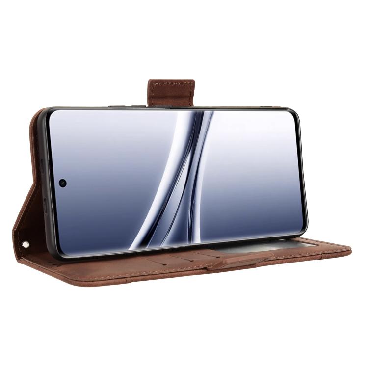 For Redmi Note 15 5G / 4G 164mm / Poco M8 5G Skin Feel Calf Texture Card Slots Leather Phone Case
