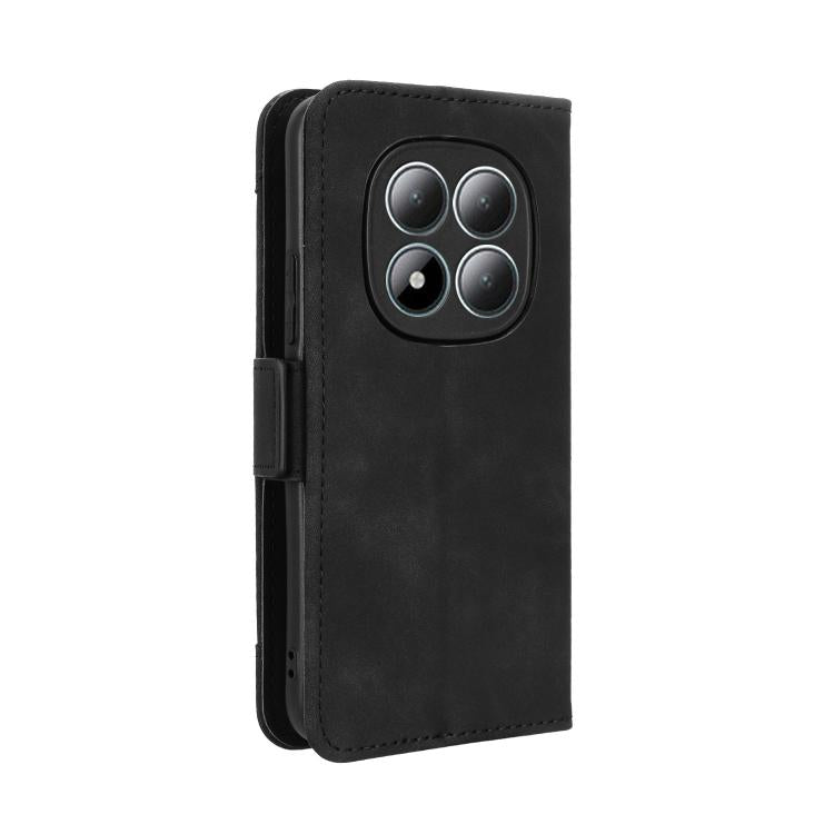 For Redmi Note 15 Pro+ 5G 163.3mm/Poco M8 Pro 5G Skin Feel Calf Texture Card Slots Leather Phone Case