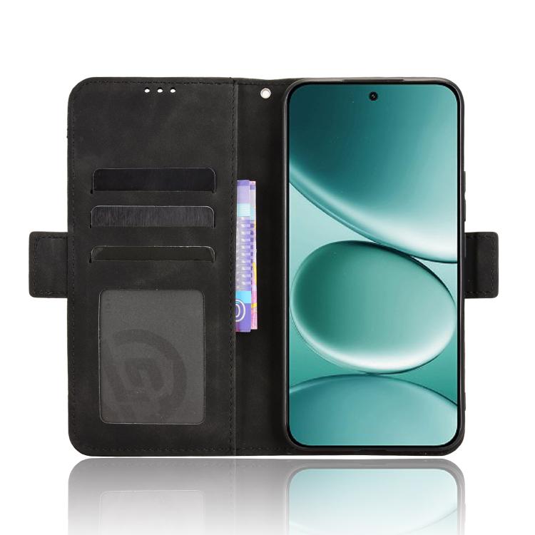 For Redmi Note 15 Pro+ 5G 163.3mm/Poco M8 Pro 5G Skin Feel Calf Texture Card Slots Leather Phone Case
