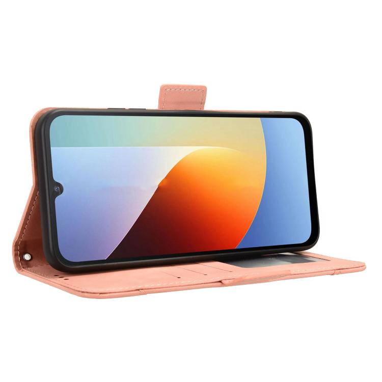 For Redmi A7 Pro 171mm / Poco C85x 5G Skin Feel Calf Texture Card Slots Leather Phone Case