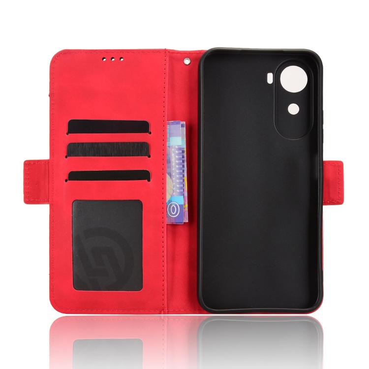 For Redmi A7 Pro 171mm / Poco C85x 5G Skin Feel Calf Texture Card Slots Leather Phone Case
