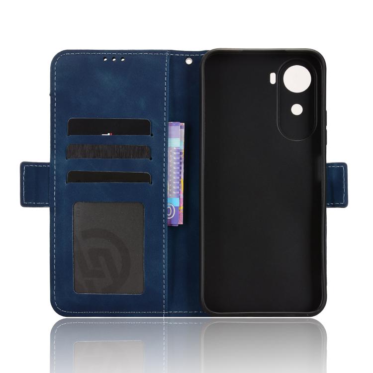 For Redmi A7 Pro 171mm / Poco C85x 5G Skin Feel Calf Texture Card Slots Leather Phone Case
