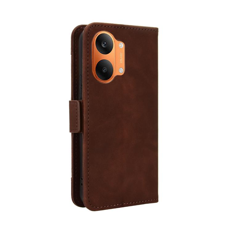 For Redmi Turbo 5 Max 5G / Poco X8 Pro Max Skin Feel Calf Texture Card Slots Leather Phone Case