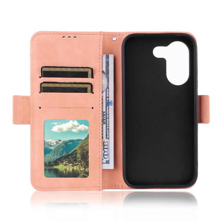 For Redmi Turbo 5 5G / Poco X8 Pro Skin Feel Calf Texture Card Slots Leather Phone Case