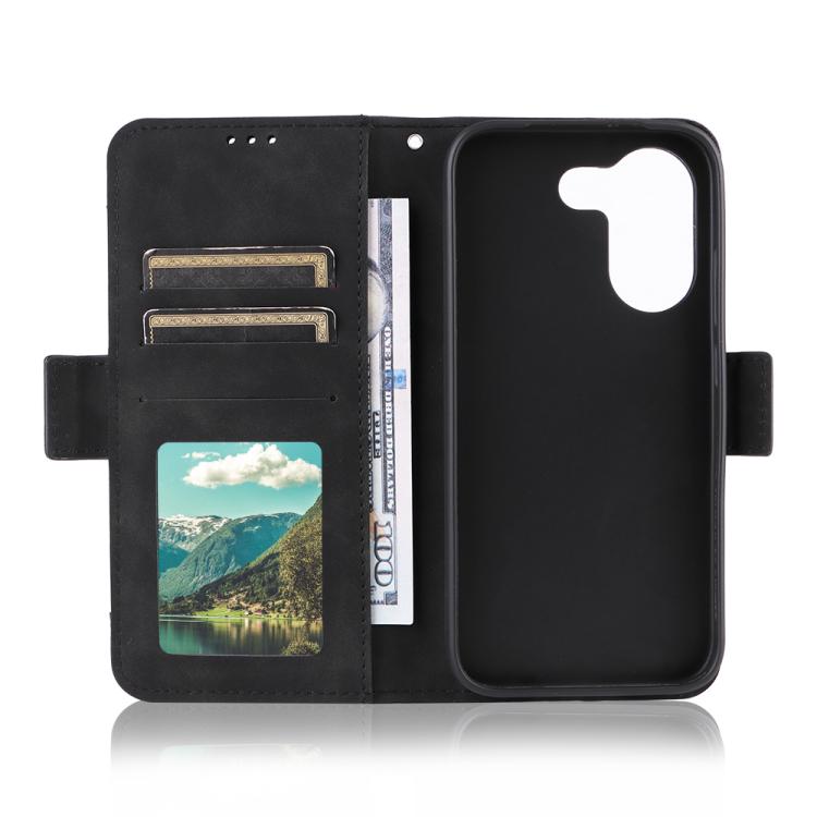 For Redmi Turbo 5 5G / Poco X8 Pro Skin Feel Calf Texture Card Slots Leather Phone Case