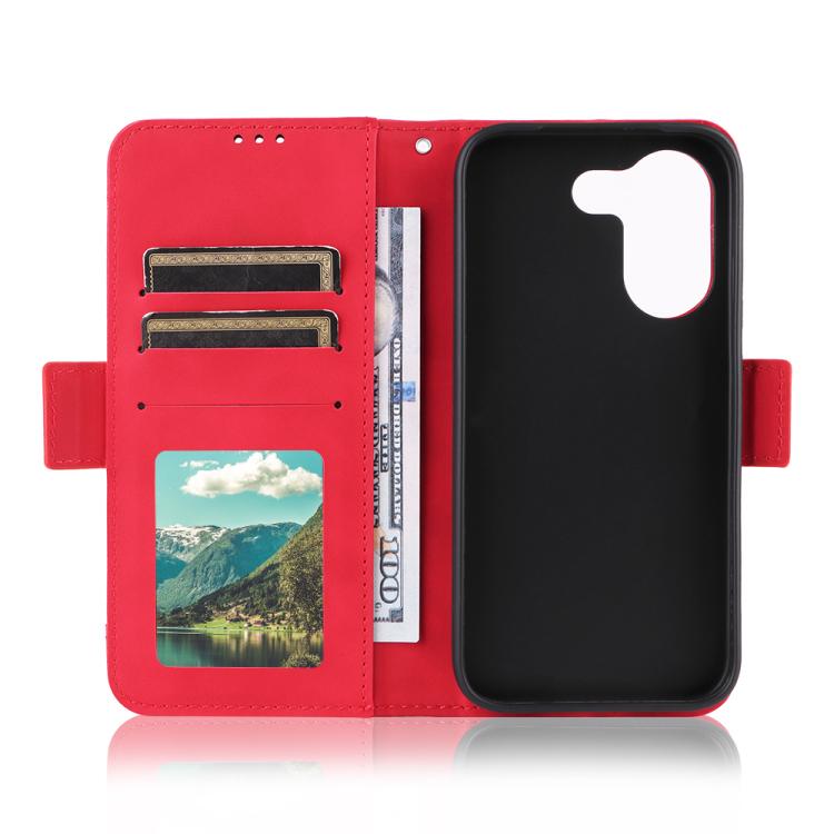 For Redmi Turbo 5 5G / Poco X8 Pro Skin Feel Calf Texture Card Slots Leather Phone Case