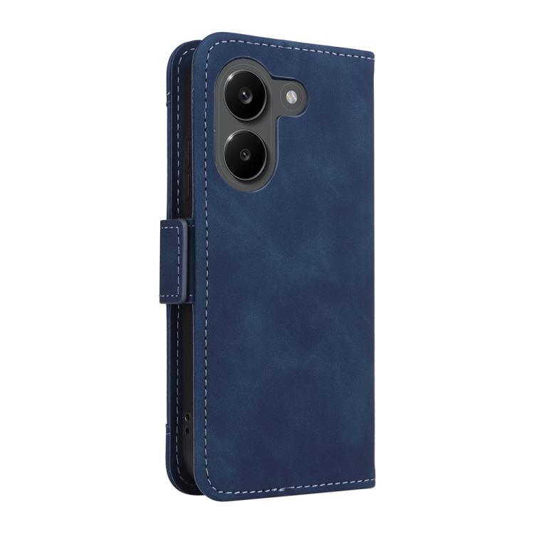For Redmi Turbo 5 5G / Poco X8 Pro Skin Feel Calf Texture Card Slots Leather Phone Case