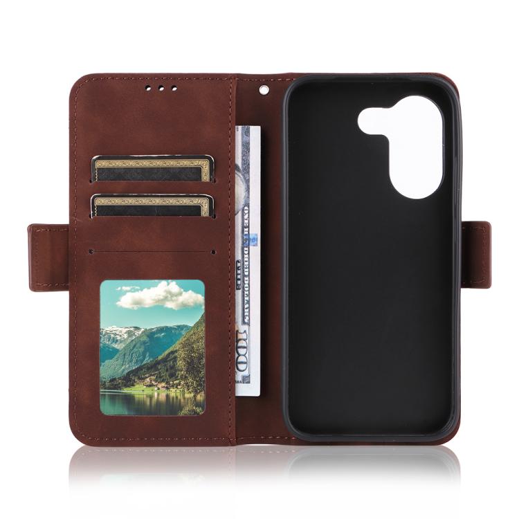 For Redmi Turbo 5 5G / Poco X8 Pro Skin Feel Calf Texture Card Slots Leather Phone Case