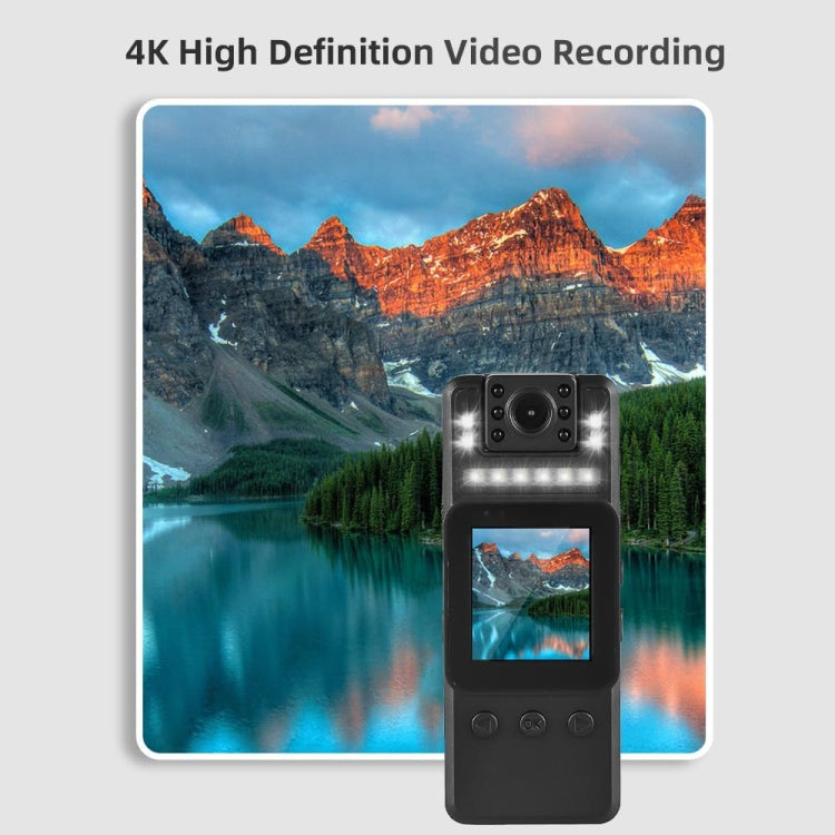 S6 1080P 1.54 inch IPS Screen Multi-function Video Recorder with Infrared Night Vision - Black