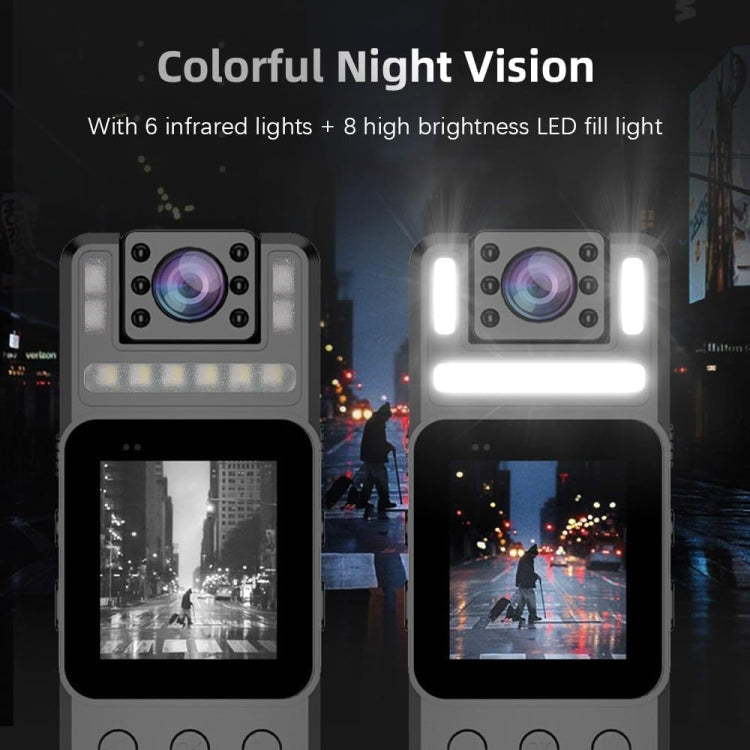 S6 1080P 1.54 inch IPS Screen Multi-function Video Recorder with Infrared Night Vision - Black