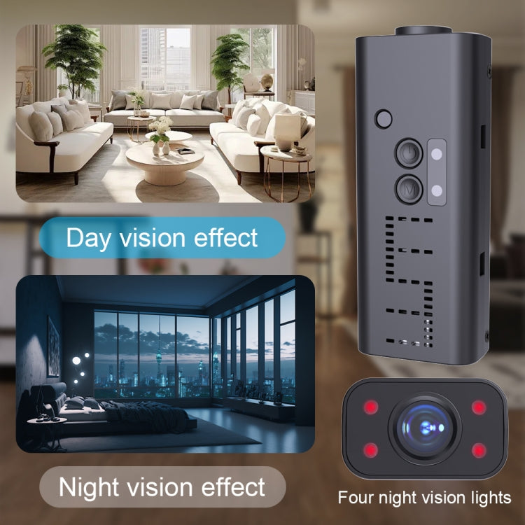 WK13 720P Smart Remote Wifi Camera Supports Infrared Night Vision - Black