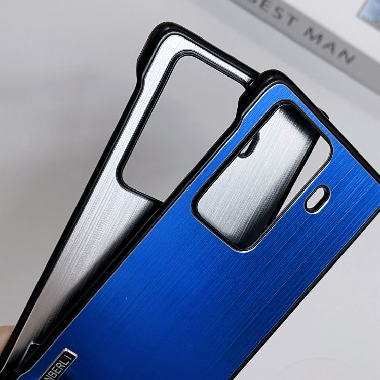 For Honor Magic Vs3 PC Hybrid Aluminum Alloy Brushed Shockproof Phone Case