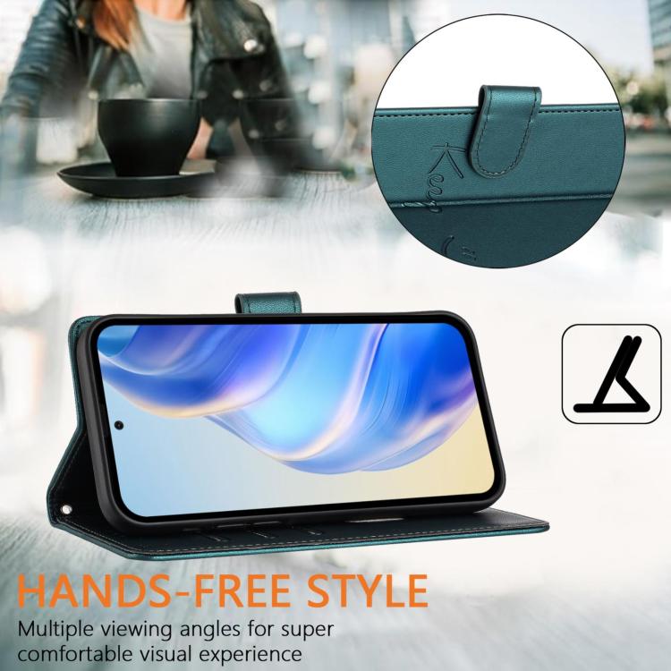 For Tecno Pop 10 / Infinix Smart 10 4G Smile Embossing RFID Leather Phone Case