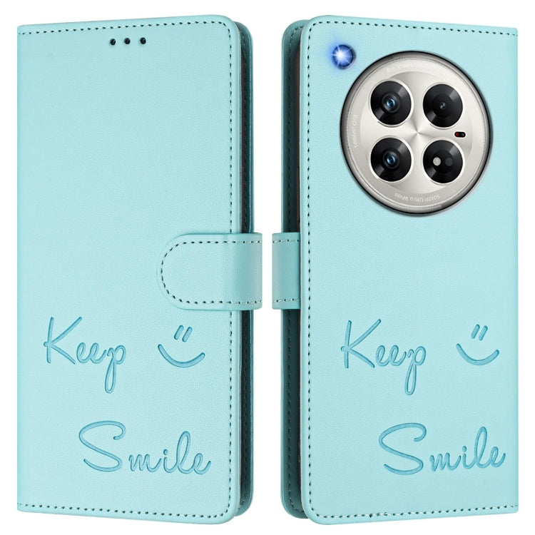 For Infinix Zero 40 4G / 5G Smile Embossing RFID Leather Phone Case