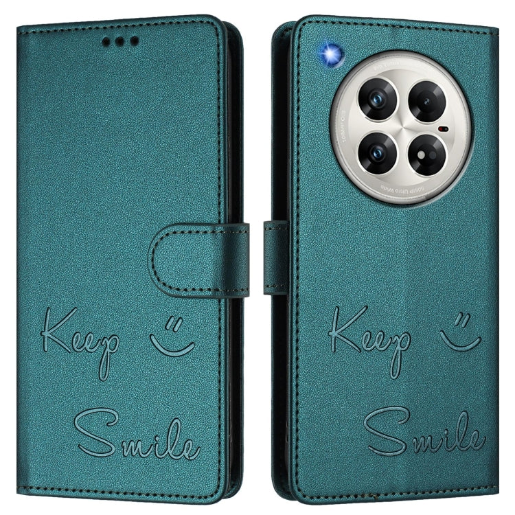 For Infinix Zero 40 4G / 5G Smile Embossing RFID Leather Phone Case