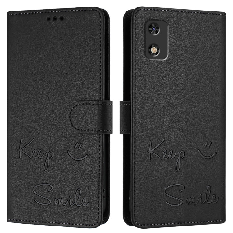 For itel A23 Pro / A17 Smile Embossing RFID Leather Phone Case