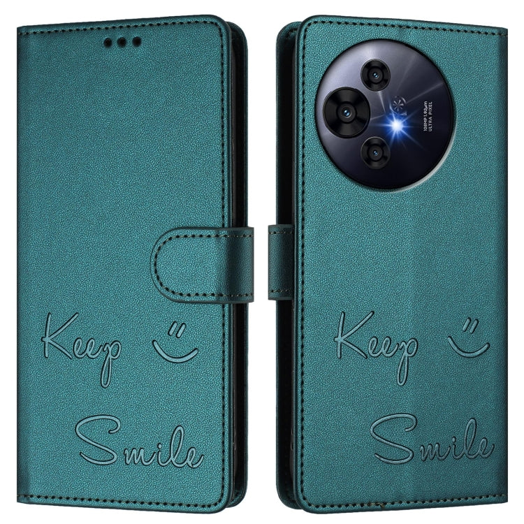 For TCL 50 Pro NxtPaper Smile Embossing RFID Leather Phone Case