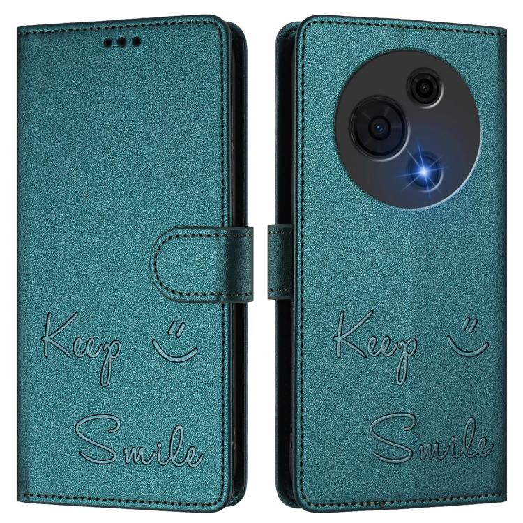 For TCL 60 NxtPaper Smile Embossing RFID Leather Phone Case
