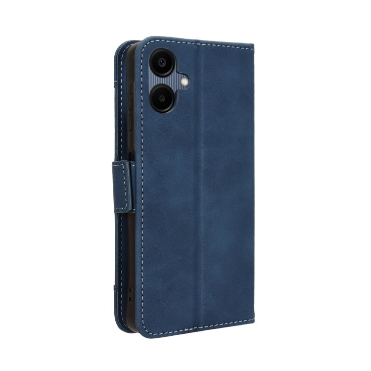 For Samsung Galaxy A06 Skin Feel Calf Texture Card Slots Leather Phone Case