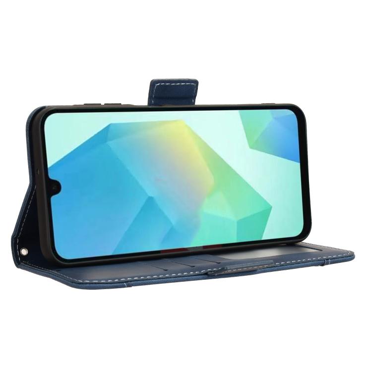 For Samsung Galaxy A16 5G Skin Feel Calf Texture Card Slots Leather Phone Case