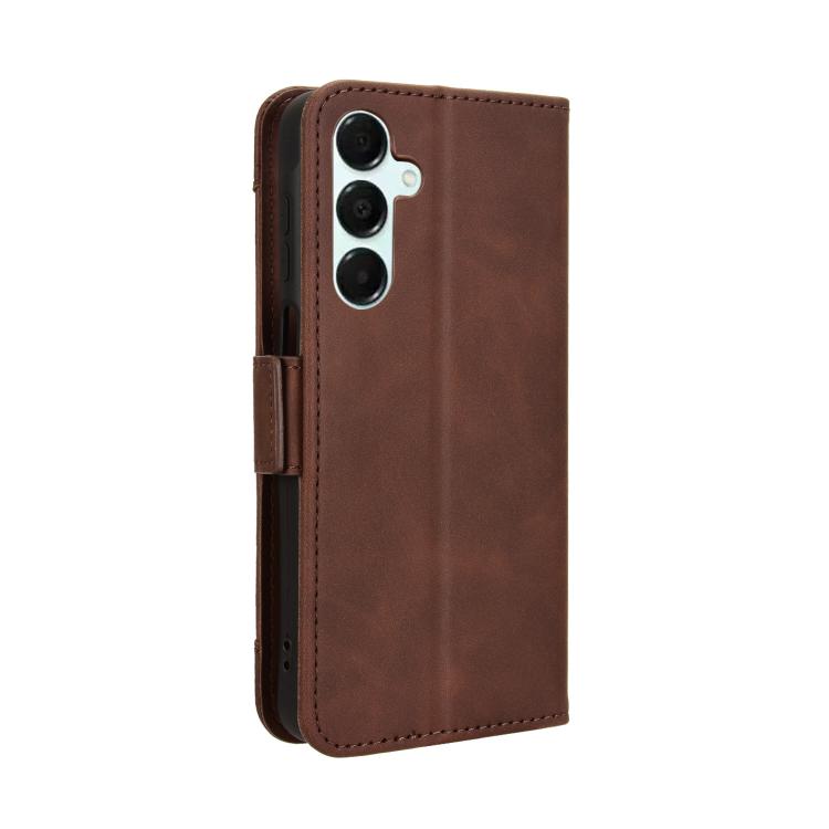 For Samsung Galaxy A16 5G Skin Feel Calf Texture Card Slots Leather Phone Case