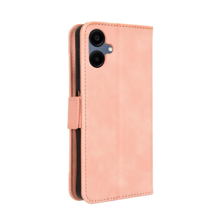 For Samsung Galaxy A06 5G Skin Feel Calf Texture Card Slots Leather Phone Case