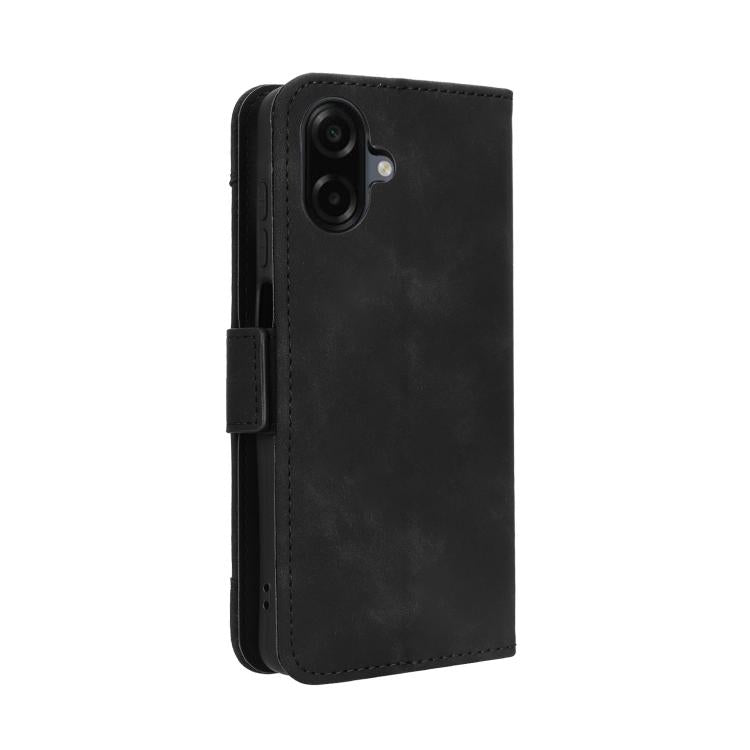 For Samsung Galaxy A07 4G Skin Feel Calf Texture Card Slots Leather Phone Case