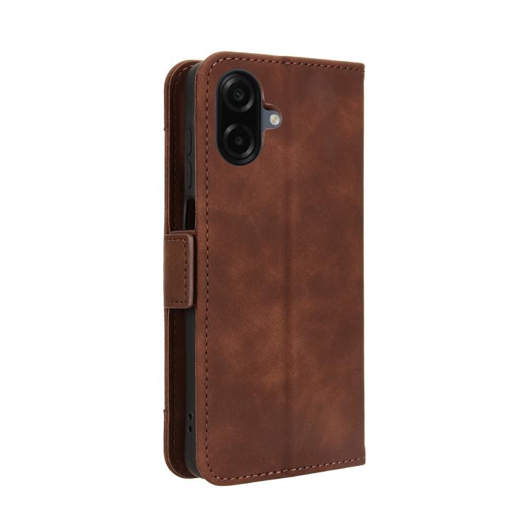 For Samsung Galaxy A07 4G Skin Feel Calf Texture Card Slots Leather Phone Case