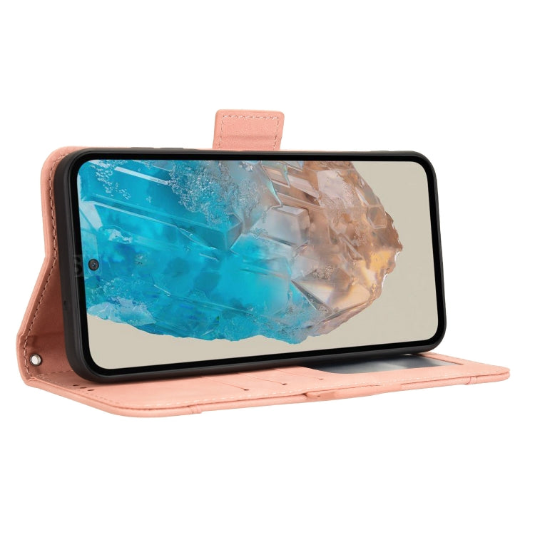 For Samsung Galaxy M35 5G Skin Feel Calf Texture Card Slots Leather Phone Case