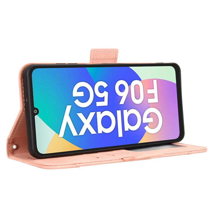 For Samsung Galaxy F06 5G / M06 5G Skin Feel Calf Texture Card Slots Leather Phone Case