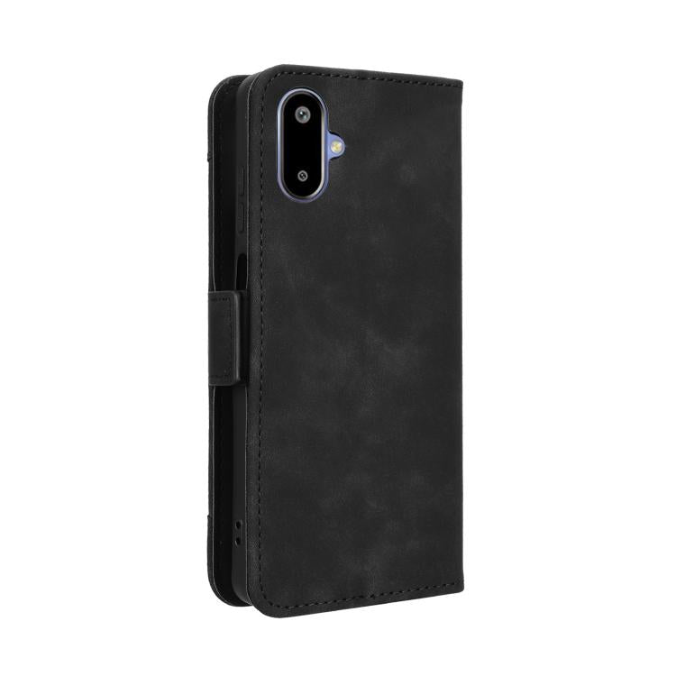 For Samsung Galaxy F06 5G / M06 5G Skin Feel Calf Texture Card Slots Leather Phone Case