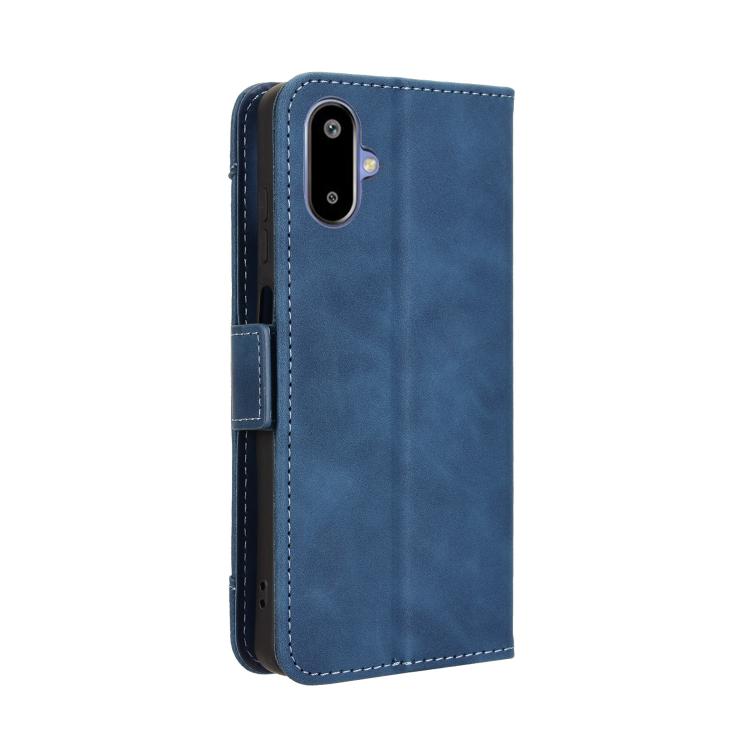 For Samsung Galaxy F06 5G / M06 5G Skin Feel Calf Texture Card Slots Leather Phone Case