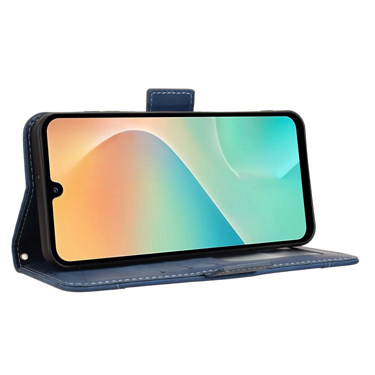 For Samsung Galaxy M36 5G Skin Feel Calf Texture Card Slots Leather Phone Case