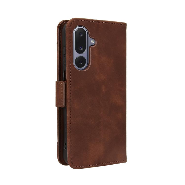For Samsung Galaxy M36 5G Skin Feel Calf Texture Card Slots Leather Phone Case