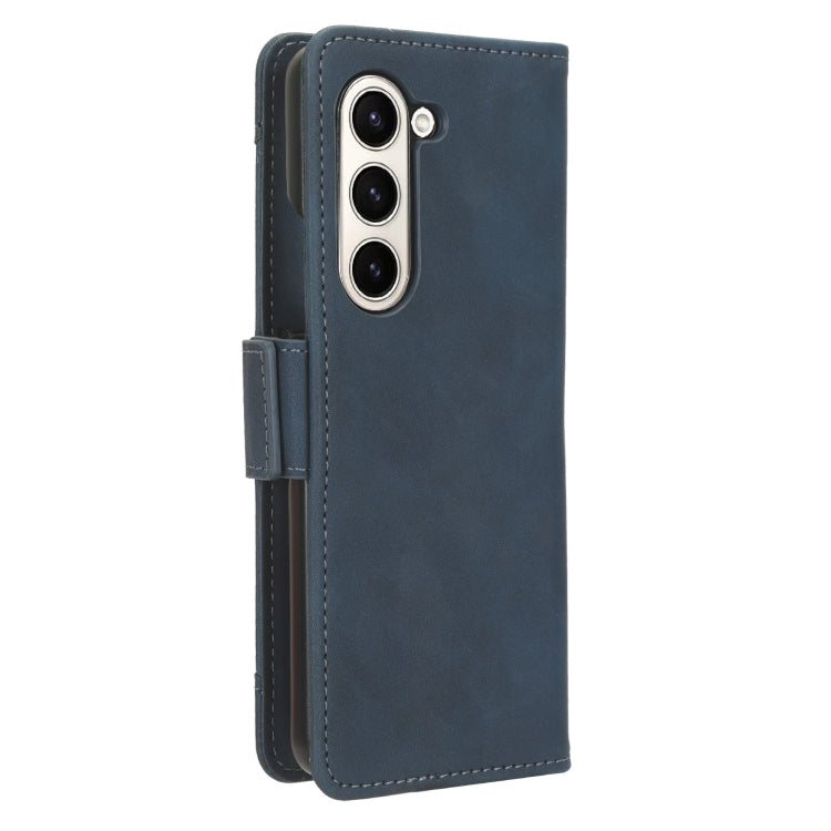 For Samsung Galaxy Z Fold6 Skin Feel Calf Texture Card Slots Leather Phone Case