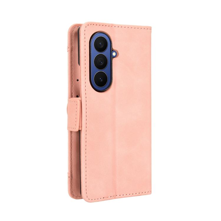 For Samsung Galaxy Z Fold7 Skin Feel Calf Texture Card Slots Leather Phone Case