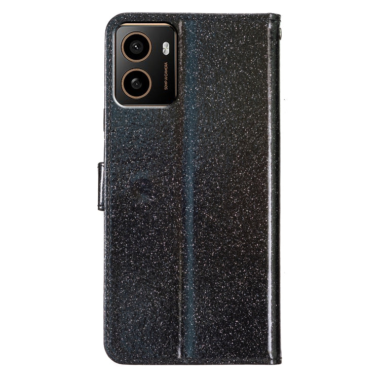 For HMD Pulse+ Glitter Powder Flip Leather Phone Case