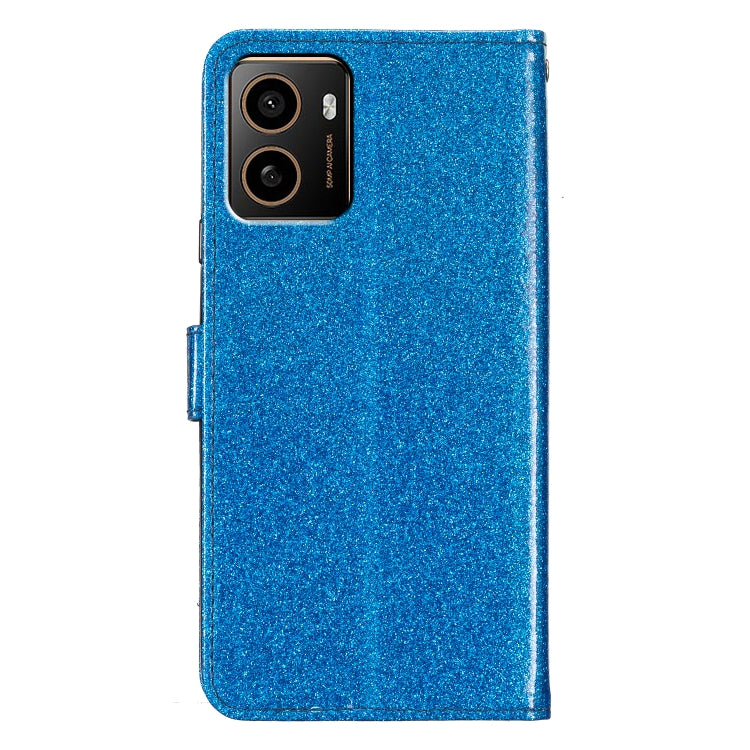 For HMD Pulse+ Glitter Powder Flip Leather Phone Case