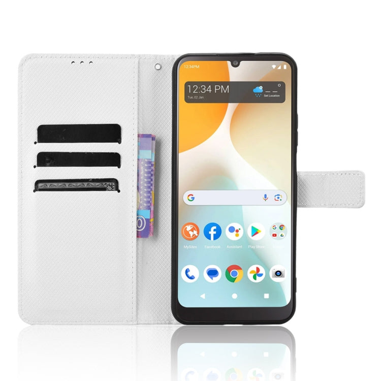 For BLU View 5 Pro Diamond Texture Leather Phone Case