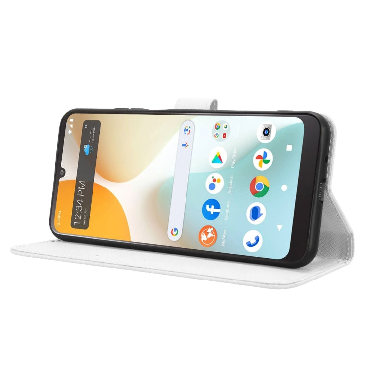 For BLU View 5 Pro Diamond Texture Leather Phone Case