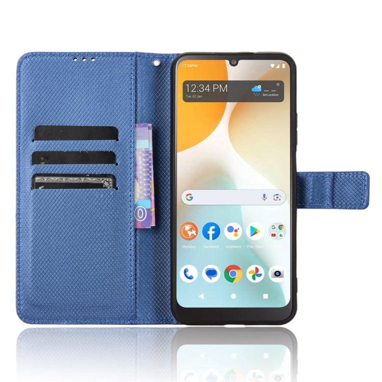 For BLU View 5 Pro Diamond Texture Leather Phone Case