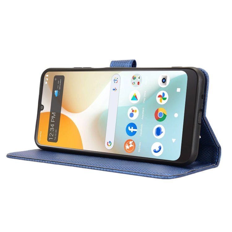 For BLU View 5 Pro Diamond Texture Leather Phone Case