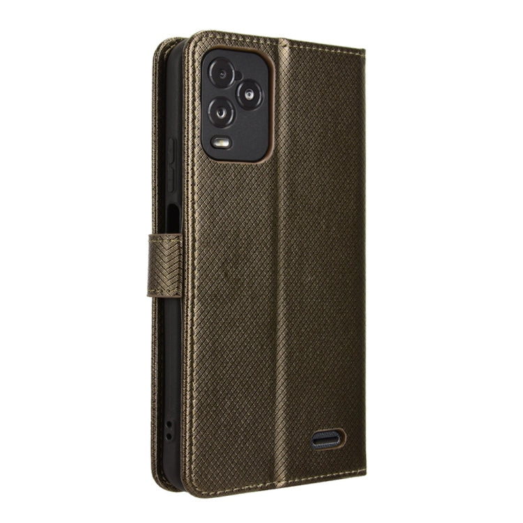 For BLU View 5 Pro Diamond Texture Leather Phone Case