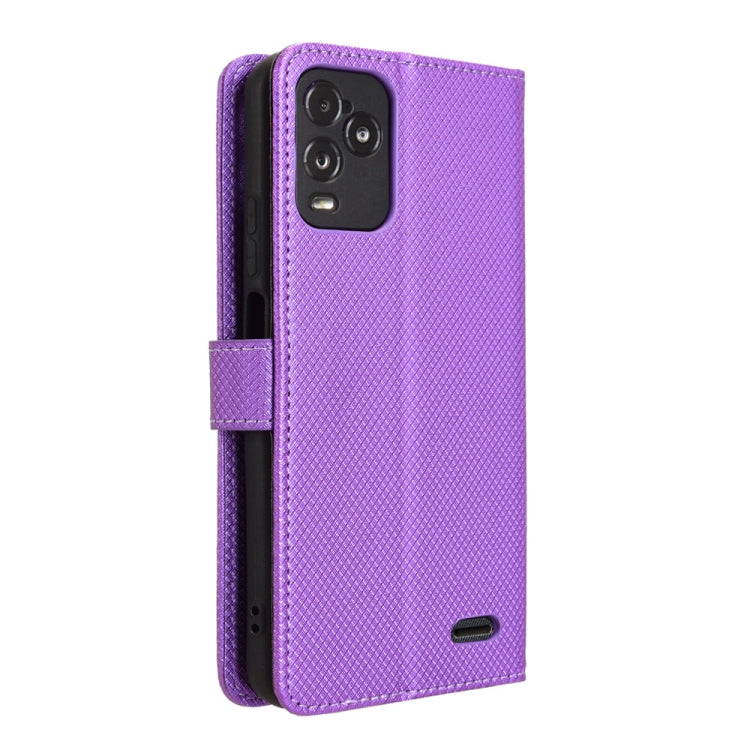For BLU View 5 Pro Diamond Texture Leather Phone Case