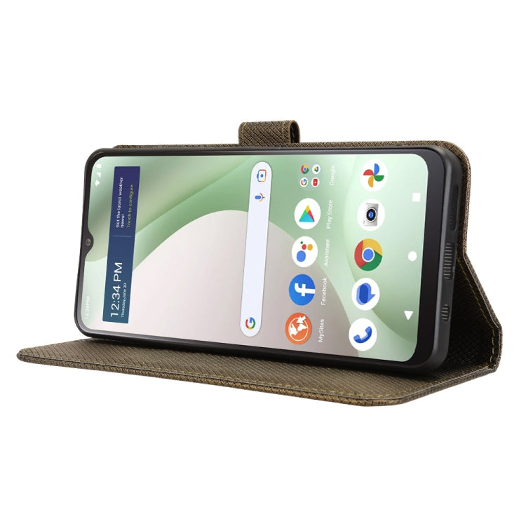 For BLU View 5 Diamond Texture Leather Phone Case