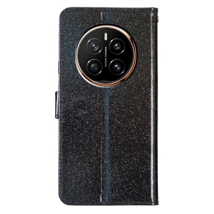 For Honor Magic7 Glitter Powder Flip Leather Phone Case