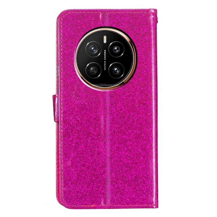 For Honor Magic7 Glitter Powder Flip Leather Phone Case
