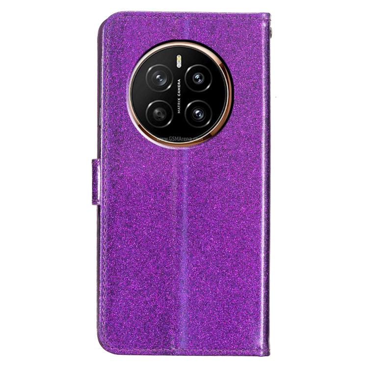 For Honor Magic7 Glitter Powder Flip Leather Phone Case