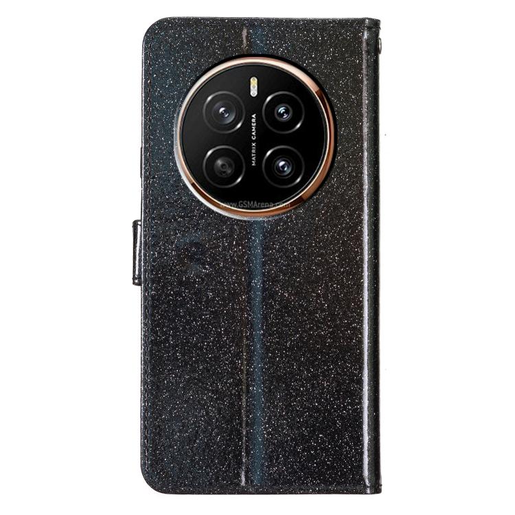 For Honor Magic7 Pro Glitter Powder Flip Leather Phone Case