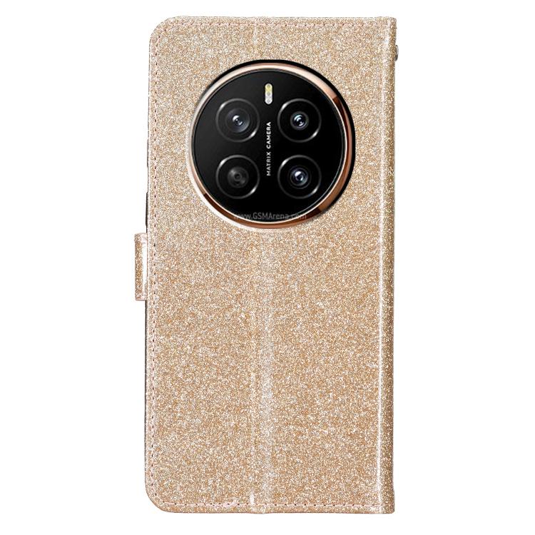 For Honor Magic7 Pro Glitter Powder Flip Leather Phone Case